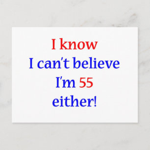 55 Entweder Postkarte