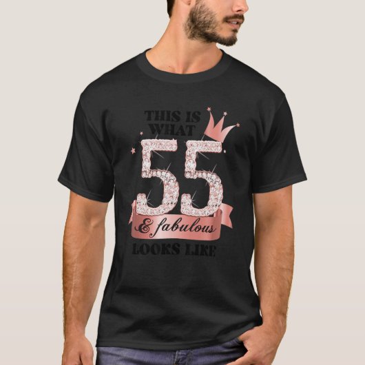 55 & Fabulous I Rose And White Party Group Candid T-Shirt (Vorderseite)