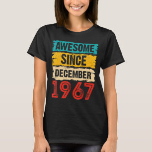 55. Geburtstag 55 Jahre Phantastisch seit Dezember T-Shirt