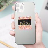 55. Geburtstag Aufkleber (Telefon)