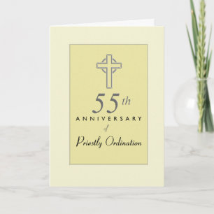 55. Geburtstag des Priesters mit dem besessenen Kr Karte