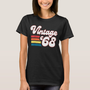 55. Geburtstag Frauen Männer Geboren 1968 Geburtst T-Shirt