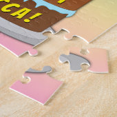 55. Geburtstag: Fun Cake and Candles + Individuell Puzzle (Seite)