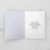 55. Geburtstag Hinterhofvögel Aquarell Karte (Innenseite)