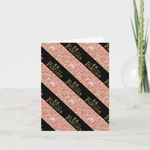 55. Geburtstag Karte