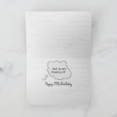 55. Geburtstag Pelikane Spaß Karte (Innenseite)