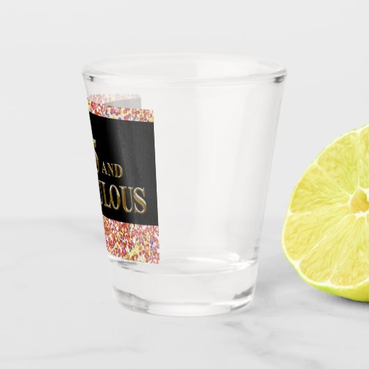 55. Geburtstag Schnapsglas (Rechts)