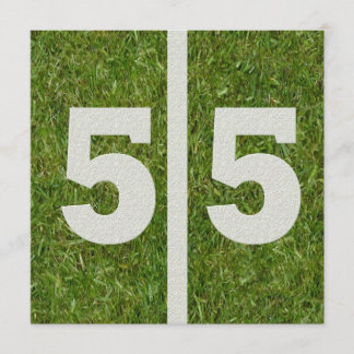 55. Geburtstags-Einladung Einladung