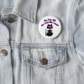 55. Geburtstags-Katzen-Geschenke Button (Beispiel)