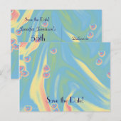 55. Geburtstagsfeier Postkarte (Vorne/Hinten)