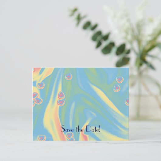 55. Geburtstagsfeier Postkarte (Stehend Vorderseite)