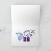 55. Geburtstagskarte individuell anpassbare Karte (Innenseite)