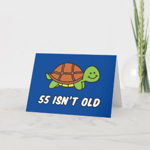 55. Geburtstagskarte Turtle Funny Geburtstag Dankeskarte