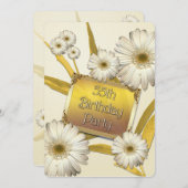 55. Geburtstagsparty Einladung mit den Molkereien (Vorne/Hinten)