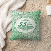 55. Hochzeitstag Kissen (Decke)