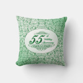 55. Hochzeitstag Kissen (Vorderseite)