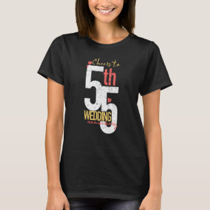 55 Jahre 55 Jahre Hochzeitstag T-Shirt