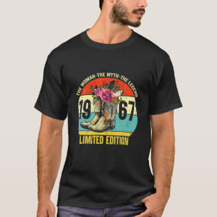 55 Jahre alt 1967 Western 55. limitierte Ausgabe K T-Shirt