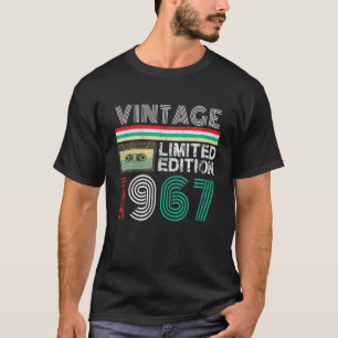 55 Jahre alt Vintag 1967 Limited Edition 55th Bir T-Shirt