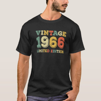 55 Jahre alte Geschenke Geboren 1966 Limited Editi T-Shirt