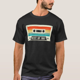 55 Jahre altes Kassettenband Vintag, bestes 1967 5 T-Shirt