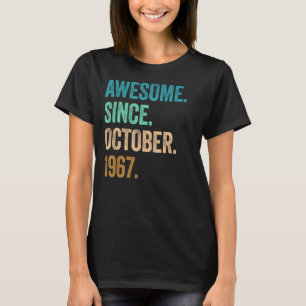55 Jahre Phantastisch seit Oktober 1967 55. Geburt T-Shirt