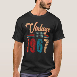 55 Jahre Vintag 1967 55. Geburtstag 2 T-Shirt