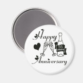 55. Jahrestag Magnet (Vorderseite/Rückseite)