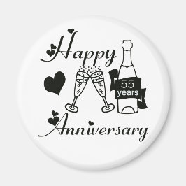 55. Jahrestag Magnet