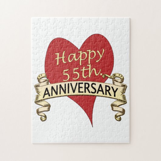55. Jahrestag Puzzle (Vertikal)