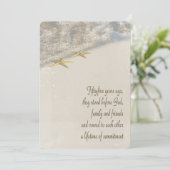 55-jähriges Vow Renewal Wedding Program Programm (Stehend Vorderseite)