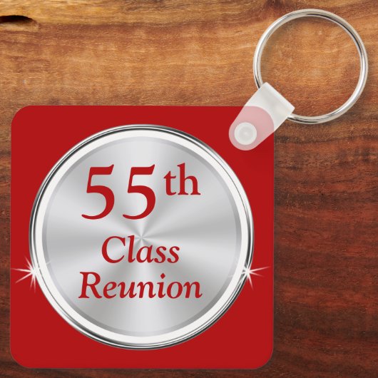 55. Klasse Wiedersehen Ideas, CHANGE YEAR und FARB Schlüsselanhänger (Rückseite)