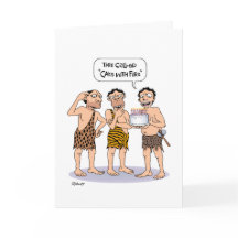 55. "Kuchen mit Feuer" Geburtstagskarte