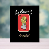 55 La Chancla Acrylschild (Neutral)
