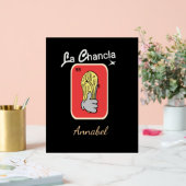 55 La Chancla Acrylschild (Hochzeit)