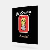 55 La Chancla Acrylschild (Winkel)