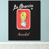 55 La Chancla Leinwanddruck (Insitu (Holzboden))