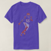 55 Linebacker T-Shirt (Design vorne)