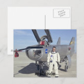 55, MyZazzle Postkarte (Vorne/Hinten)