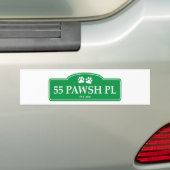 55 Pawsh Platz-Autoaufkleber Autoaufkleber (Auf Auto)