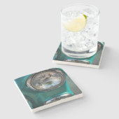 55 Schweres Scheinwerfer Steinuntersetzer (Seitenansicht)