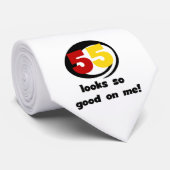 55 sieht mir so gut aus wie T - Shirt und Geschenk Krawatte (Gerollt)