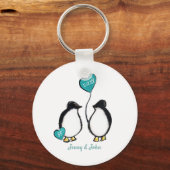 55. Smaragdjubiläum Pinguin-Schlüssel Schlüsselanhänger (Vorderseite)