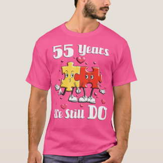 55 Years We Still Do Jigsaw Puzzle 55Th Wedding An T-Shirt