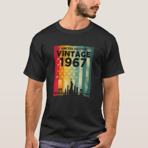 55 Yrs Old Vintage 1967 Limited Edition 55Th Birth T-Shirt