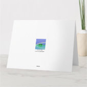 55th Anniversary Emerald Hearts Karte (Rückseite)