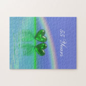 55th Anniversary Emerald Hearts Puzzle (Horizontal)