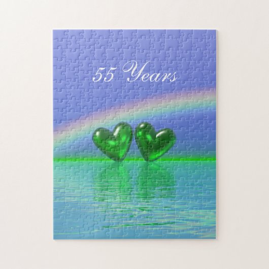 55th Anniversary Emerald Hearts Puzzle (Vertikal)
