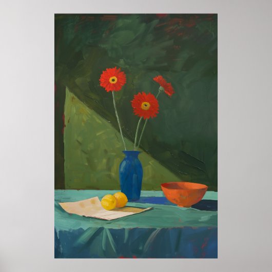 564 Stillleben Poster (Vorne)