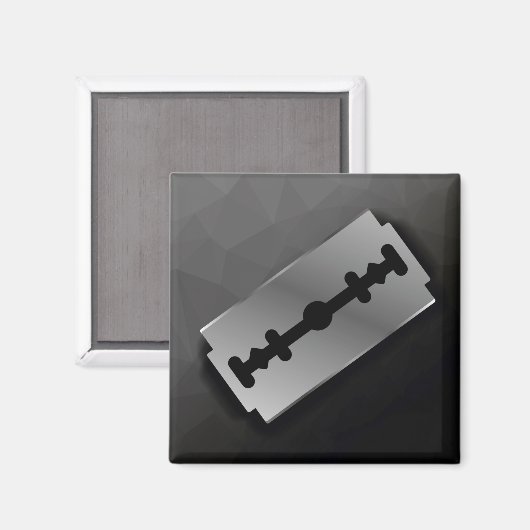 5651Razor Blade Magnet (Vorderseite/Rückseite)